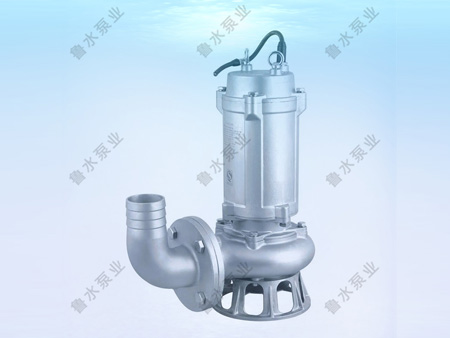 WQP型(xíng)不鏽鋼無(wú)堵塞潛水(shuǐ)泵