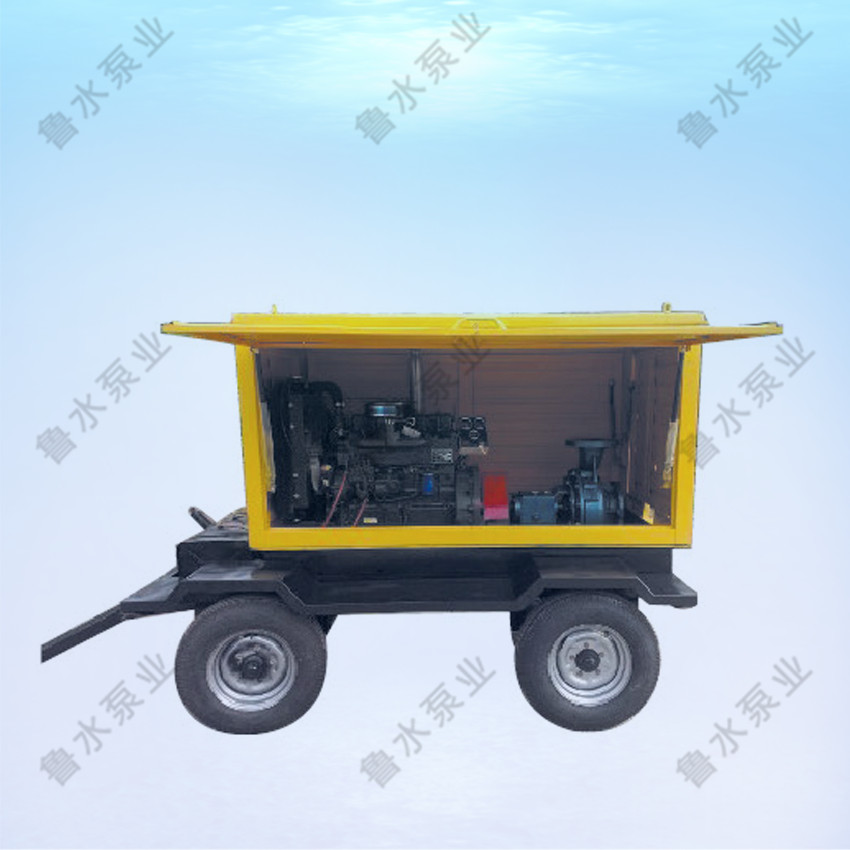 應急(jí)搶險發電機組(zǔ)泵車