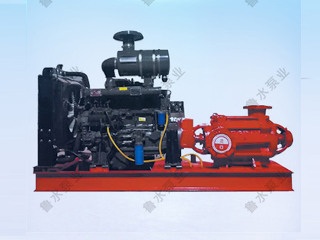 柴油機礦(kuang)用多級泵(beng)